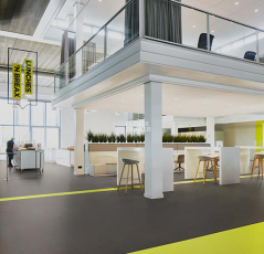 Forbo Sarlon Material 15dB 9502T4315 lead grey dissolved stone фото 2 | FLOORDEALER